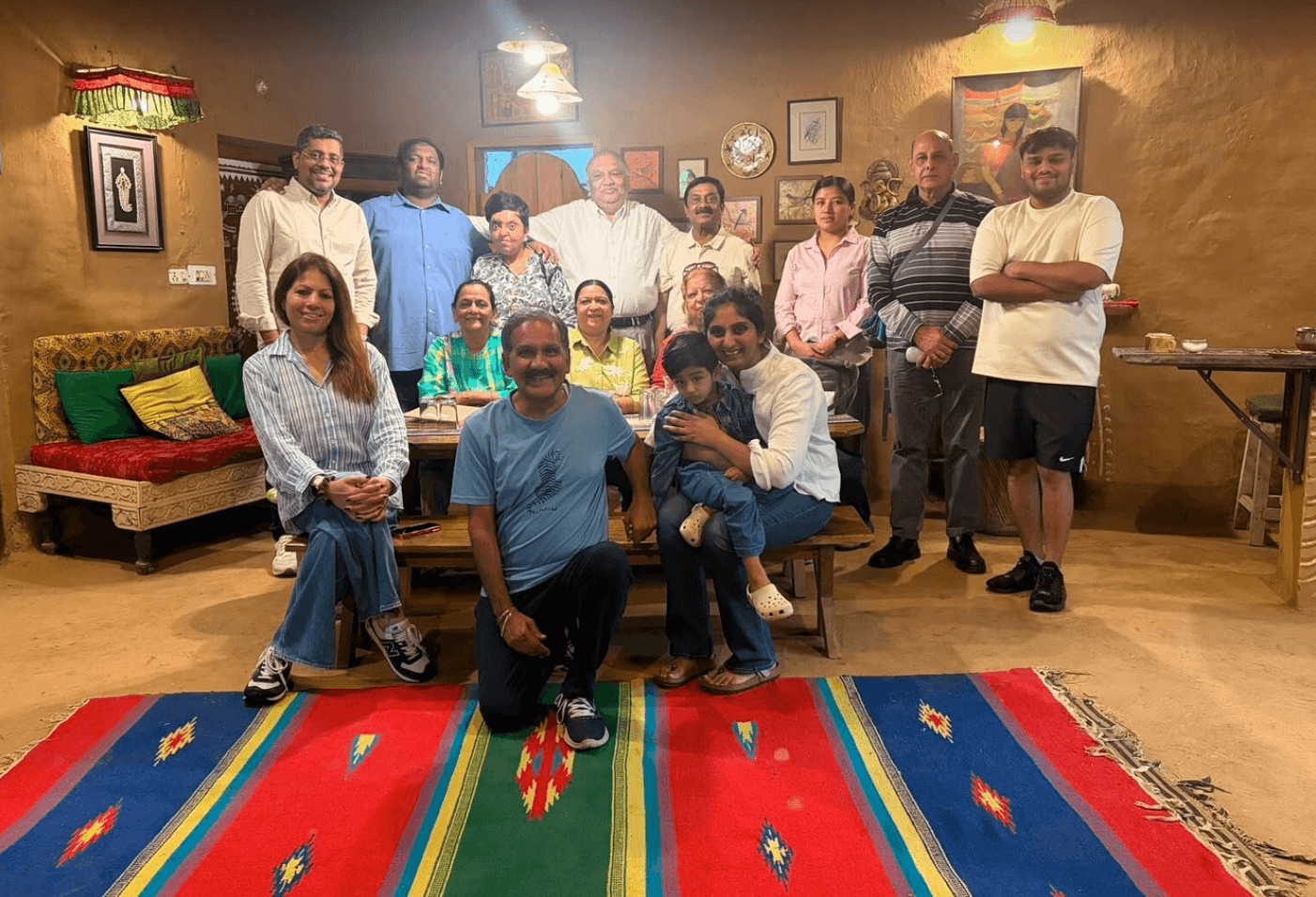 Happy family enjoying their stay at Green Glen — smiles, togetherness and the hills
